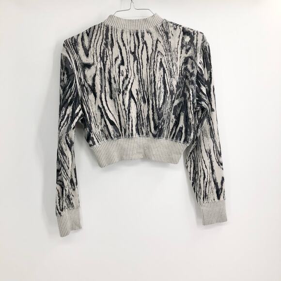 TWENTY Montreal Pollock Hyper Reality Cropped Crewneck Sweatshirt - Picture 4 of 8